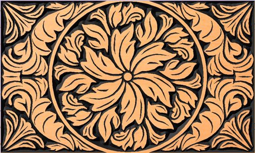 طرح وکتور  مشبک گل برای برش - Vector design ready for cutting - برای دستگاه CNC چوب و لیزر (سی ان سی)