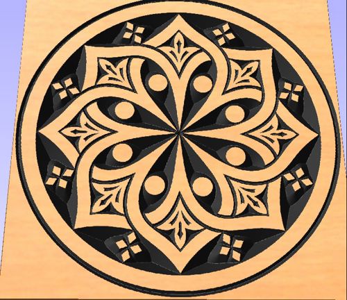 طرح وکتور  طرح مشبک برای برش - Vector design ready for cutting - برای دستگاه CNC چوب و لیزر (سی ان سی)