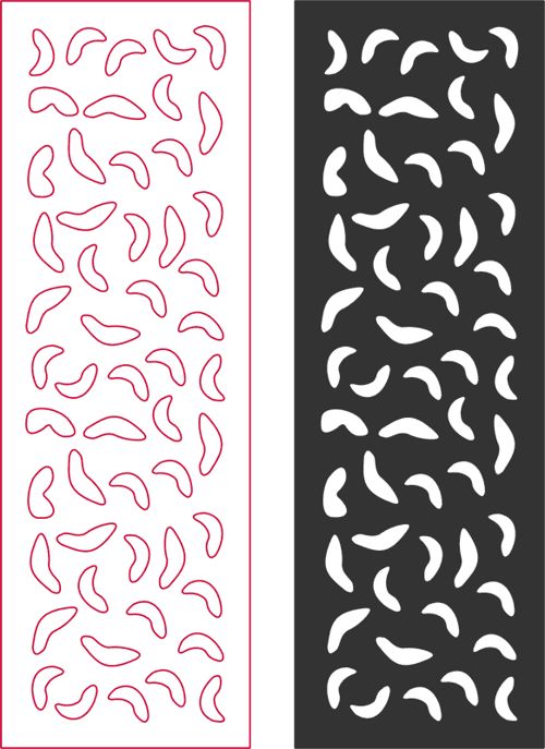 طرح الگوی دوبعدی سی‌ان‌سی - 2d pattern cnc - برای دستگاه CNC چوب و لیزر (سی ان سی)