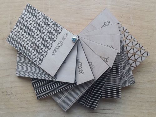 طرح الگوی سه بعدی شش ضلعی لولا زنده برای برش لیزری - 3d hex pattern living hinge template for laser cut - برای دستگاه CNC چوب و لیزر (سی ان سی)