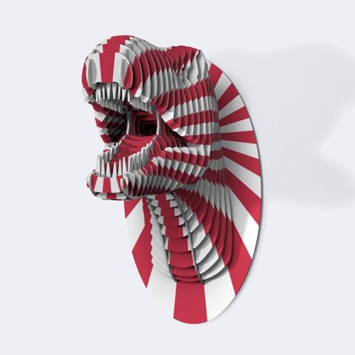 طرح پازل سه بعدی طراحی شگفت انگیز دایناسور - 3d puzzle amazing design dinosaur - برای دستگاه CNC چوب و لیزر (سی ان سی)