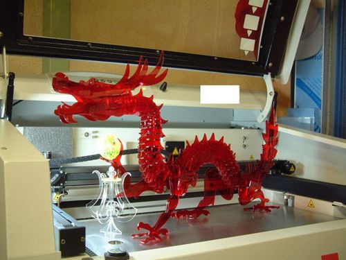 طرح پازل سه بعدی اژدها - 3d puzzle dragon - برای دستگاه CNC چوب و لیزر (سی ان سی)