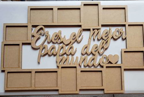 طرح قاب عکس عکس برای خانواده برش لیزری قاب عکس طراحی - 13 photos frame for family laser cut picture frame design ve - برای دستگاه CNC چوب و لیزر (سی ان سی)