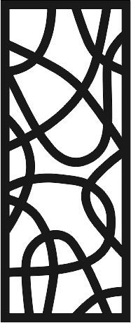 طرح طراحی هندسی انتزاعی جلی - abstract geometric jali design ve - برای دستگاه CNC چوب و لیزر (سی ان سی)