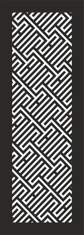 طرح الگوی هندسی راه راه انتزاعی درز وکتور - abstract striped geometric seamless pattern vector - برای دستگاه CNC چوب و لیزر (سی ان سی)