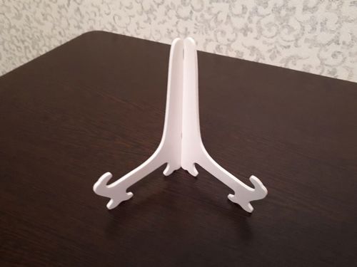 طرح پایه صفحه آکریلیک لولا لیزری - acrylic hinged plate stand laser cut ve - برای دستگاه CNC چوب و لیزر (سی ان سی)