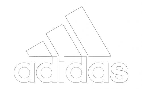 طرح آدیداس لوگو وکتور - adidas logo vector - برای دستگاه CNC چوب و لیزر (سی ان سی)