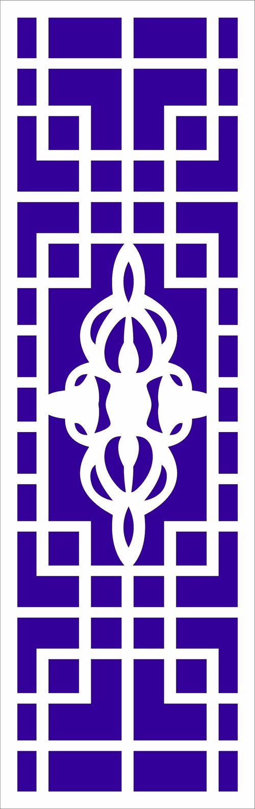 طرح الگوی جداکننده باستانی برای برش لیزری - ancient divider pattern for laser cutting - برای دستگاه CNC چوب و لیزر (سی ان سی)