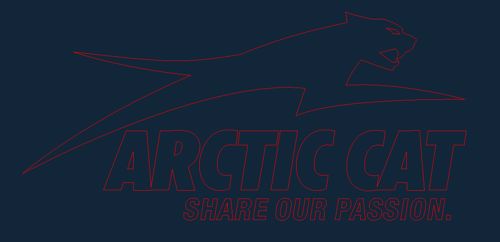طرح وکتور آماده برش کامیون برفی Arctic Cat 1 برای دستگاه CNC چوب و لیزر ( سی ان سی )