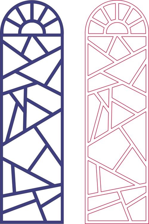 طرح‌های گریل عالی الگو وکتور - awesome grill designs pattern vector - برای دستگاه CNC چوب و لیزر (سی ان سی)