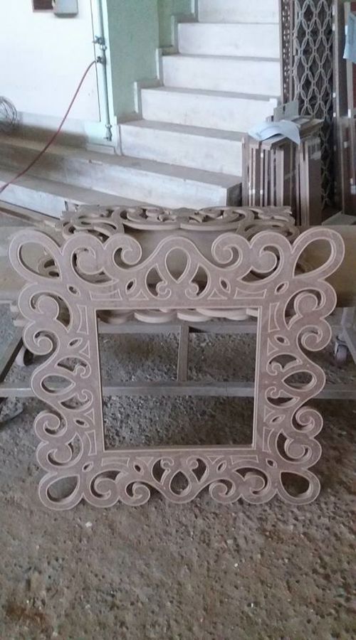 طرح وکتور آماده برش آینه‌ها 3 برای دستگاه CNC چوب و لیزر ( سی ان سی )