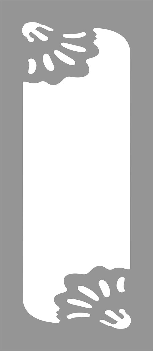 طرح طراحی صفحه حباب برای برش لیزری - baffle screen design for laser cut ve - برای دستگاه CNC چوب و لیزر (سی ان سی)