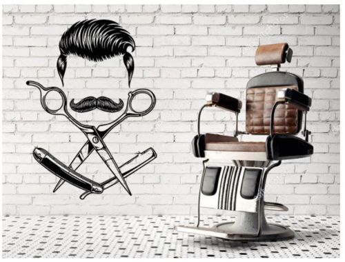طرح barber-sallon-wall-decor-ve
