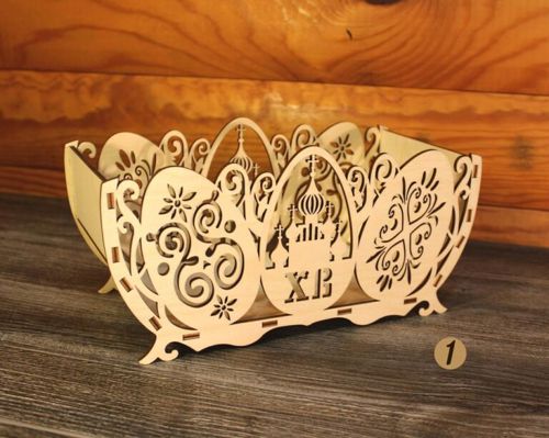 طرح سبد برای برش لیزری - basket layout for laser cut ve - برای دستگاه CNC چوب و لیزر (سی ان سی)