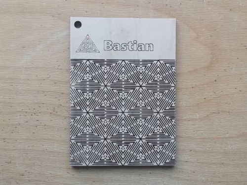 طرح الگوی لولا زندگی باستین برای برش لیزری - bastian pattern living hinge template for laser cut - برای دستگاه CNC چوب و لیزر (سی ان سی)