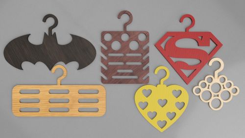 طرح دکوراسیون بتمن آویز - batman decoration hanger ve - برای دستگاه CNC چوب و لیزر (سی ان سی)