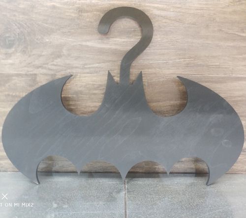 طرح چوب لباسی بتمن برای برش لیزری - batman hanger for laser cut ve - برای دستگاه CNC چوب و لیزر (سی ان سی)