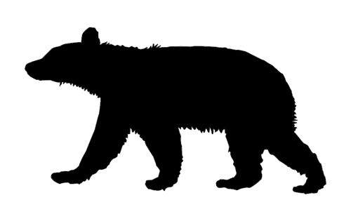 طرح خرس حیوان آزاد - bear animal - برای دستگاه CNC چوب و لیزر (سی ان سی)