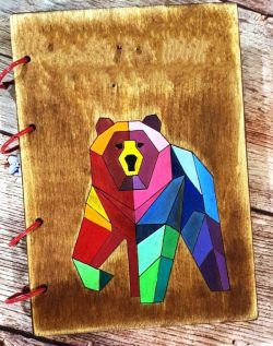 طرح کتاب خرس برای برش لیزری - bear book for laser cut - برای دستگاه CNC چوب و لیزر (سی ان سی)