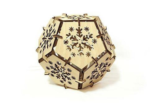طرح چراغ خواب الگوی پازل سه بعدی برای برش لیزری - bedside lamp 3d puzzle pattern for laser cut ve - برای دستگاه CNC چوب و لیزر (سی ان سی)