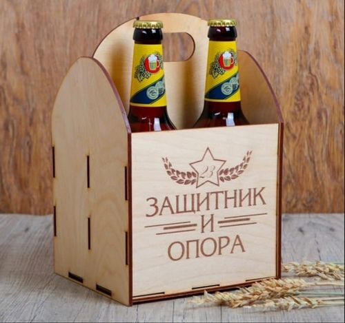 طرح نقاشی جعبه نوشیدنی برای برش لیزری - beer crate drawing for laser cut - برای دستگاه CNC چوب و لیزر (سی ان سی)
