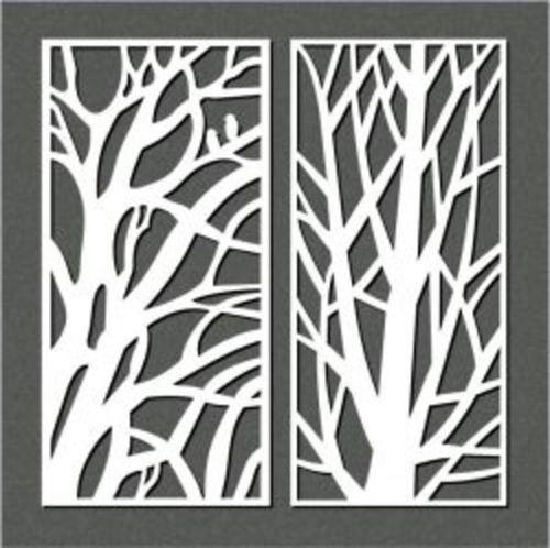 طرح شاخه‌های بزرگ برای برش لیزری cnc - big branches for laser cut cnc - برای دستگاه CNC چوب و لیزر (سی ان سی)