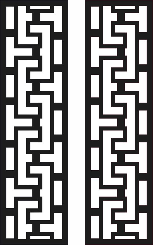 طرح الگوی زیبا تزئینی حاشیه برای برش لیزری - border decorative beautiful pattern for laser cut ve - برای دستگاه CNC چوب و لیزر (سی ان سی)