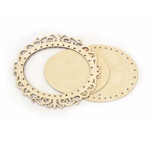 طرح پایین و درب برای سبد برای برش لیزری - bottom and lid for basket for laser cut ve - برای دستگاه CNC چوب و لیزر (سی ان سی)