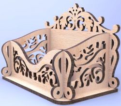 طرح جعبه کارت برای برش لیزر cnc - box card for laser cut cnc ve - برای دستگاه CNC چوب و لیزر (سی ان سی)
