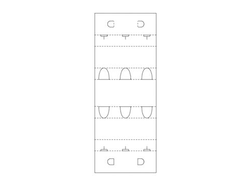طرح جعبه برش طراحی - box cutout design - برای دستگاه CNC چوب و لیزر (سی ان سی)