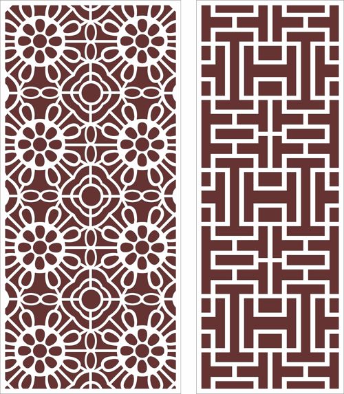 طرح دیواره کلم و کاشی به شکل برای برش لیزری - bulkhead design cabbage and tiles shaped for laser cut ve - برای دستگاه CNC چوب و لیزر (سی ان سی)