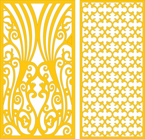 طرح پارتیشن‌های جداکننده طاووس الگوی برای برش لیزری - bulkhead partitions peacocks pattern for laser cut ve - برای دستگاه CNC چوب و لیزر (سی ان سی)