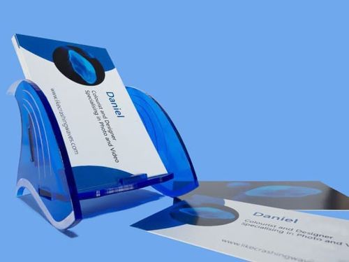 طرح جای کارت ویزیت برای برش لیزری - business card holder for laser cutting ve - برای دستگاه CNC چوب و لیزر (سی ان سی)