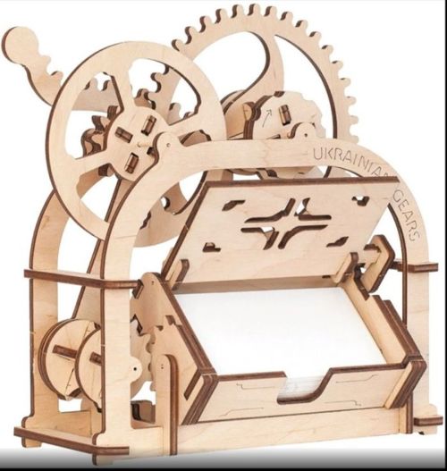 طرح جا کارت ویزیت از ugears برای برش لیزری - business card holder from ugears for laser cutting ve - برای دستگاه CNC چوب و لیزر (سی ان سی)