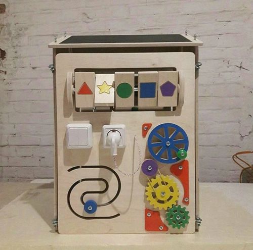 طرح اسباب‌بازی آموزشی تخته بازی برای برش لیزری هزینه - busy board learning toy for laser cutting ve - برای دستگاه CNC چوب و لیزر (سی ان سی)