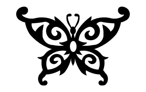 طرح پروانه طراحی هنر - butterfly design art 55 - برای دستگاه CNC چوب و لیزر (سی ان سی)