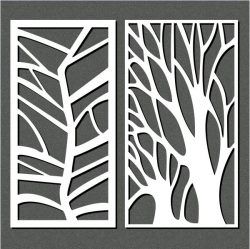 طرح درخت پروانه شکل برای برش لیزر cnc - butterfly shaped tree for laser cut cnc ve - برای دستگاه CNC چوب و لیزر (سی ان سی)