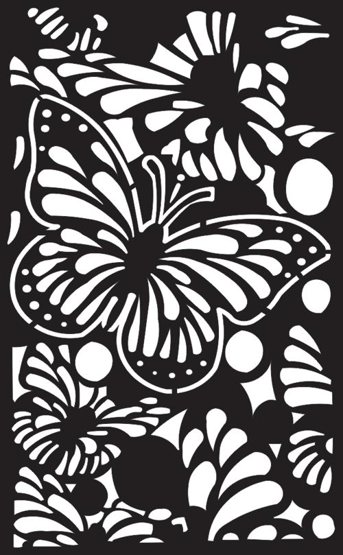 طرح پارتیشن چوبی پروانه‌ای پروانه - butterfly wood partition - برای دستگاه CNC چوب و لیزر (سی ان سی)