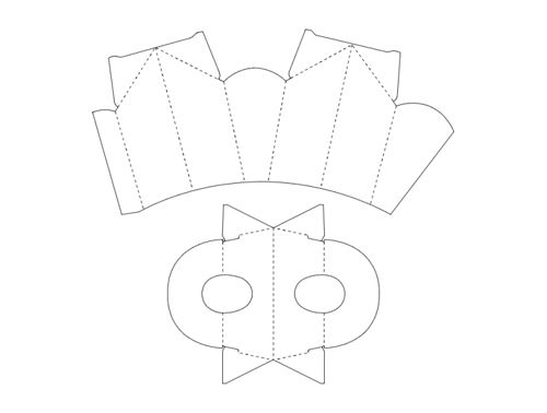 طرح قالب جعبه مقوا - cardboard box template - برای دستگاه CNC چوب و لیزر (سی ان سی)