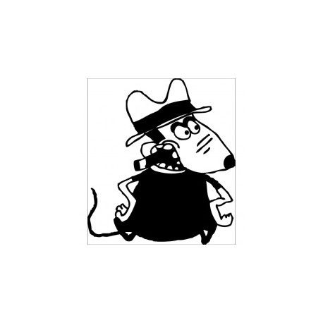 طرح کارتون موس - cartoon mouse - برای دستگاه CNC چوب و لیزر (سی ان سی)