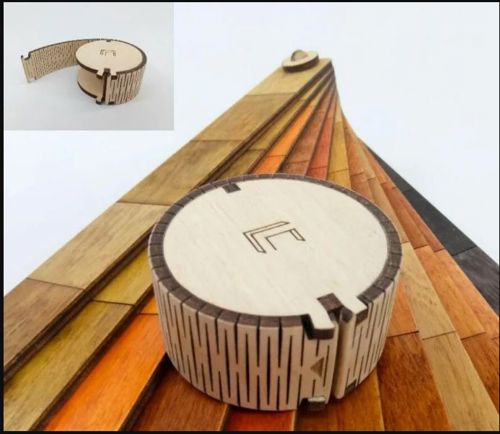 طرح case-for-the-headphone-layout-for-laser-cut