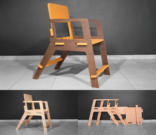 طرح صندلی کوکا برای برش لیزری - chair kuka for laser cut ve - برای دستگاه CNC چوب و لیزر (سی ان سی)