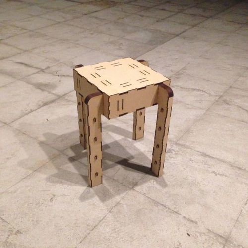 طرح صندلی تنکایزو - chair tenkaizu ve - برای دستگاه CNC چوب و لیزر (سی ان سی)