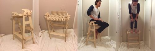 طرح صندلی جورج برای برش لیزری - chair the george for laser cut ve - برای دستگاه CNC چوب و لیزر (سی ان سی)