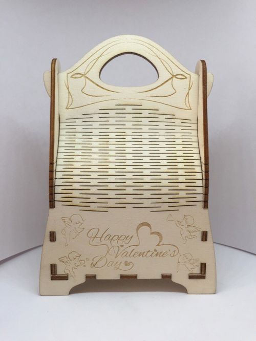 طرح جعبه هدیه بطری نوشابه چوبی بطری نوشابه کیسه نوشابه - champagne gift box wooden champagne wine bag ve - برای دستگاه CNC چوب و لیزر (سی ان سی)