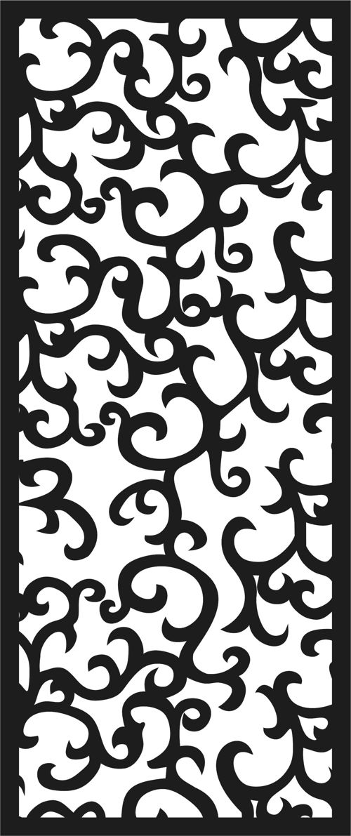 طرح پارتیشن به سبک چینی برای برش لیزری - chinese style partition for laser cut ve - برای دستگاه CNC چوب و لیزر (سی ان سی)