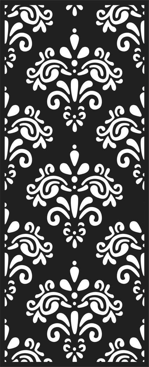 طرح پارتیشن اتاق به سبک چینی برای برش لیزری - chinese style room partition for laser cutting - برای دستگاه CNC چوب و لیزر (سی ان سی)