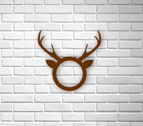 طرح حلقه‌های دستمال سفره گوزن شمالی کریسمس برش لیزری - christmas reindeer napkin rings laser cut ve - برای دستگاه CNC چوب و لیزر (سی ان سی)