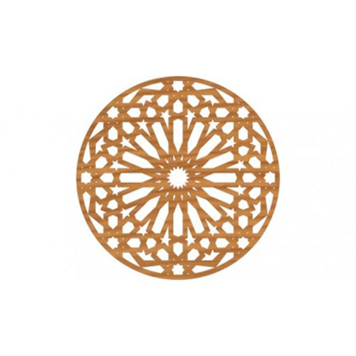 طرح دایره الگوی cnc فایل طراحی - circular pattern cnc file design - برای دستگاه CNC چوب و لیزر (سی ان سی)