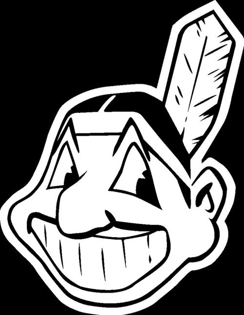 طرح لوگو کلیولند هندی‌ها - cleveland indians logo - برای دستگاه CNC چوب و لیزر (سی ان سی)